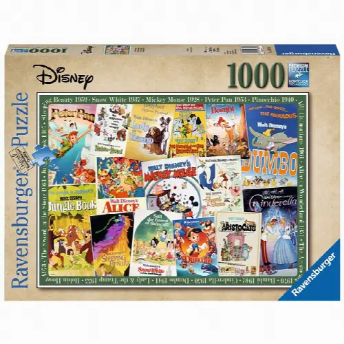 Disney: Vintage Movie Posters | Jigsaw - Image 1