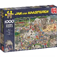 Jan van Haasteren Comic Puzzle - The Zoo | Jigsaw