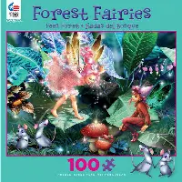 Forest Fairies: Fairy, Elf and Mice | Jigsaw