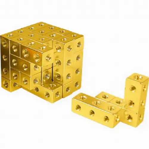 Fight Cube - 4x4x4 - Gold - Image 1