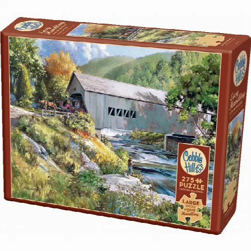 Covered Bridge - Large Piece | Jigsaw - Image 1