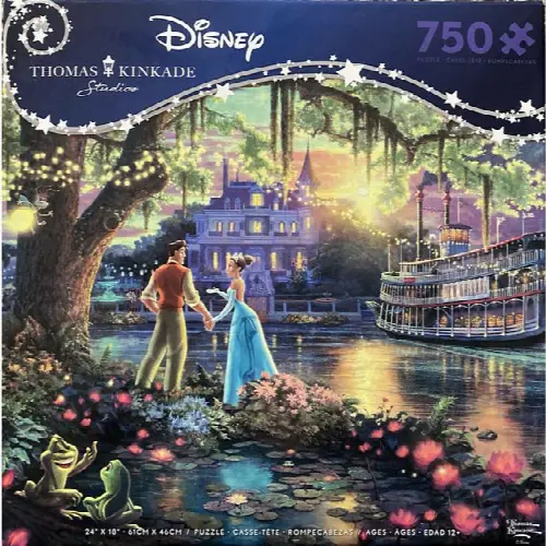 Thomas Kinkade: Disney - The Princess and the Frog | Jigsaw - Image 1