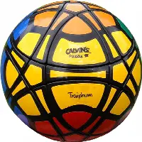 Traiphum Megaminx Ball - (6-color) Black Body