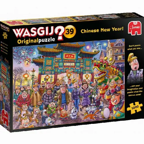 Wasgij Original #39: Chinese New Year | Jigsaw - Image 1