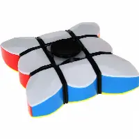 Fidget Spinner & 3x3x1 Super Floppy Cube - Black Body