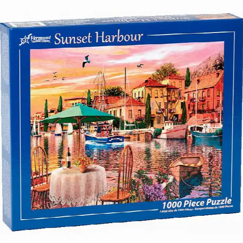 Sunset Harbour | Jigsaw - Image 1