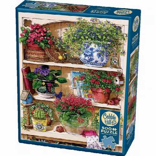 Flower Cupboard - Large Piece | Jigsaw - Image 1