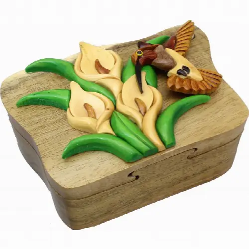 Hummingbird - 3D Puzzle Box - Image 1