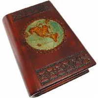 World Map Puzzle Box