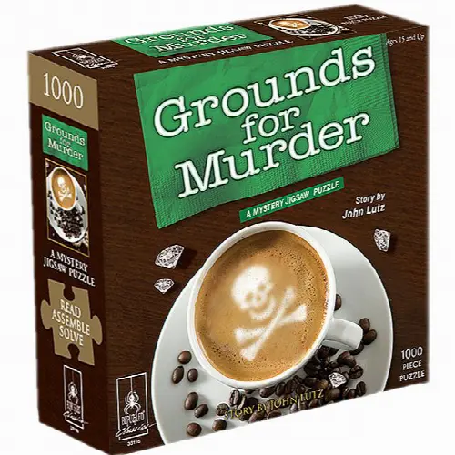 Mystery Puzzle - Grounds for Murder | Jigsaw - Image 1