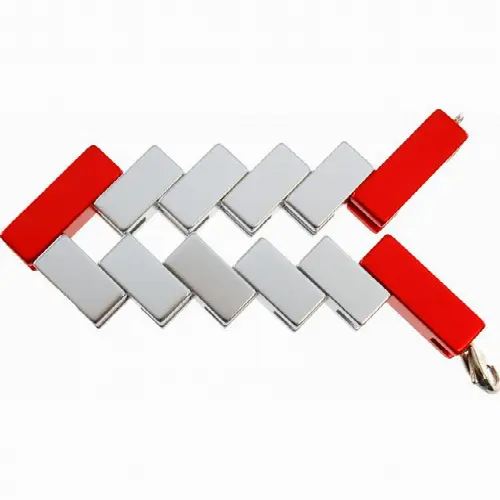 Mini Line Cube - Red - Image 1