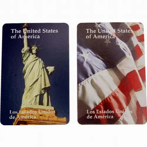 Playing Cards - USA Trivia (Tourist Facts - Image 1