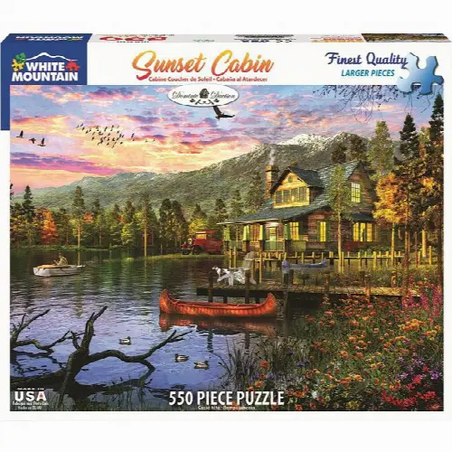 Sunset Cabin | Jigsaw - Image 1