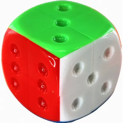 2x2x2 Dice Cube - Stickerless - Image 1