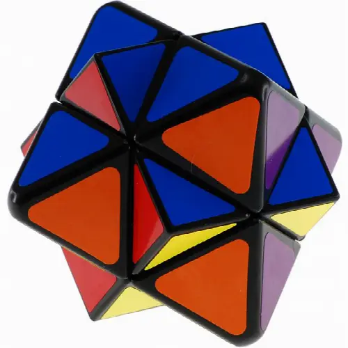 Starlike Skewb Cube - Black Body - Image 1