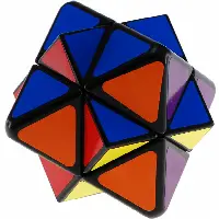 Starlike Skewb Cube - Black Body