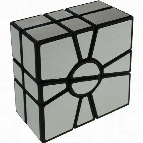Mirror 2-Layer Super Square 1 - Black Body with Silver Label - Image 1