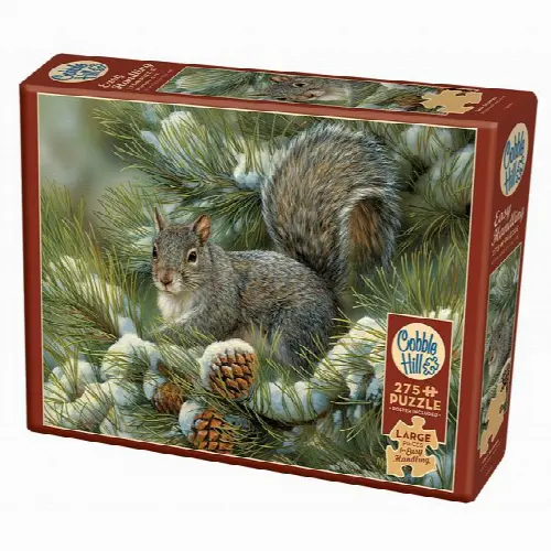 Gray Squirrel - Large Piece | Jigsaw - Image 1