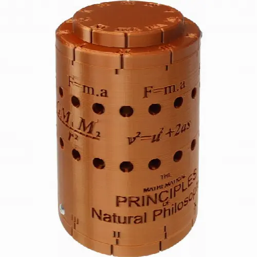 Newton Cryptex Cylinder Puzzle Box - Image 1