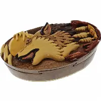 Wolf Howling - 3D Puzzle Box