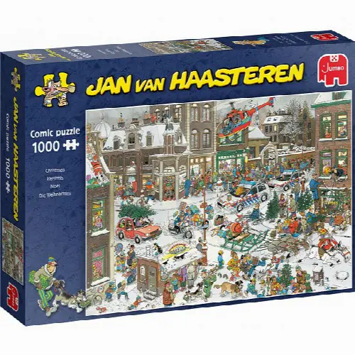 Jan van Haasteren Comic Puzzle - Christmas | Jigsaw - Image 1