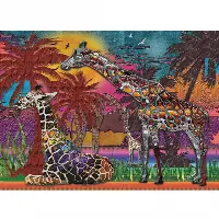 Rainbow Giraffes | Jigsaw