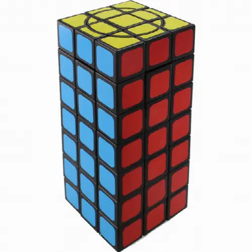 1688Cube Super 3x3x7 II Cuboid - Black Body (center-shifted - Image 1