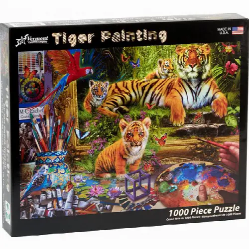 Tiger Painting | Jigsaw - Image 1