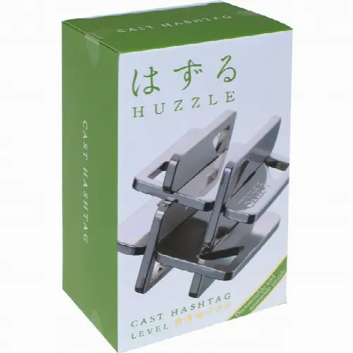 Hanayama Level 4 Cast Puzzle - Hashtag - Image 1