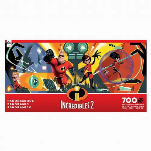 Disney Panoramic: The Incredibles 2 | Jigsaw - Image 1