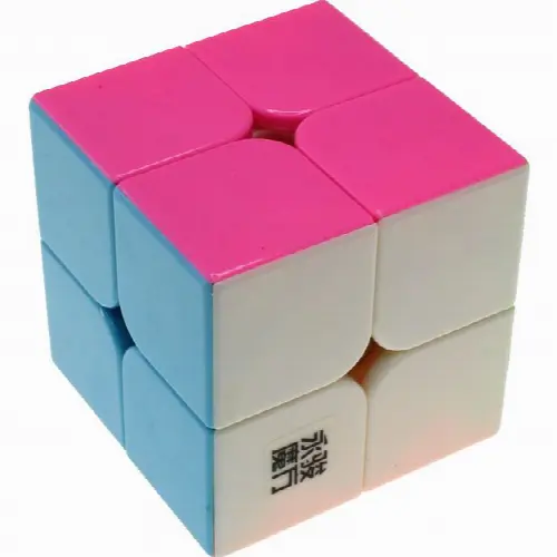 YJ YuPo 2x2x2 - Stickerless (with pink) Body - Image 1