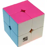 YJ YuPo 2x2x2 - Stickerless (with pink) Body