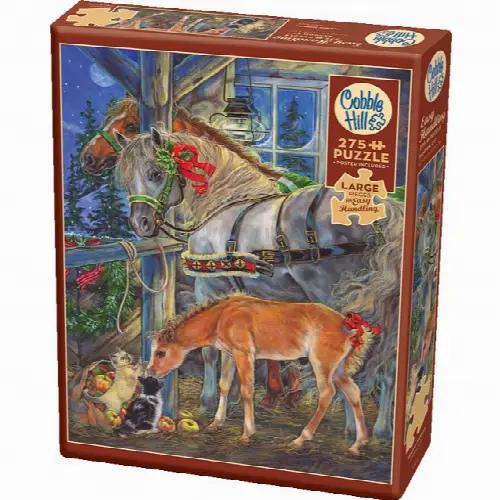 Holiday Horsies - Large Piece | Jigsaw - Image 1