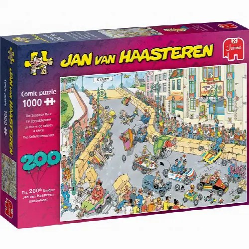 Jan van Haasteren Comic - The Soapbox Race | Jigsaw - Image 1