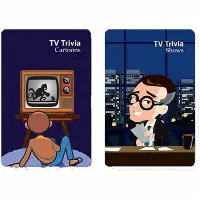 Playing Cards - TV Trivia: 60's and 70's