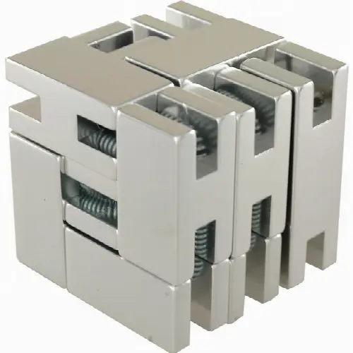 Line Cube - Silver - Image 1