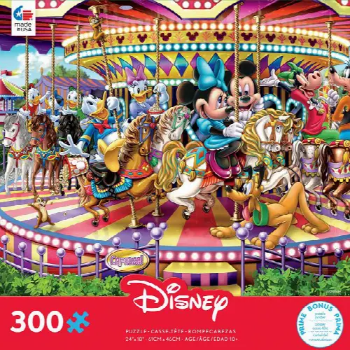 Disney Carousel - Large Piece | Jigsaw - Image 1