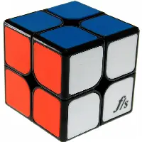 ShiShuang 2x2x2 with tiles - Black Body (50x50mm