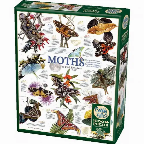 Moth Collection | Jigsaw - Image 1