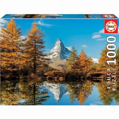 Matterhorn Mountain in Autumn | Jigsaw - Image 1