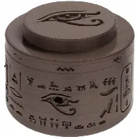 Eye of Horus Cryptex Cylinder Puzzle Box