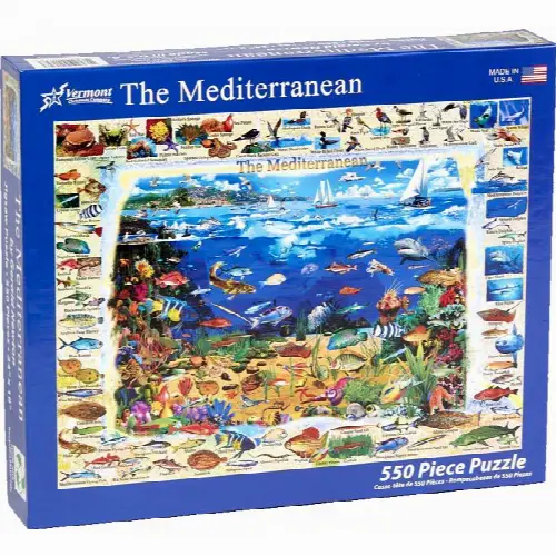 The Mediterranean | Jigsaw - Image 1