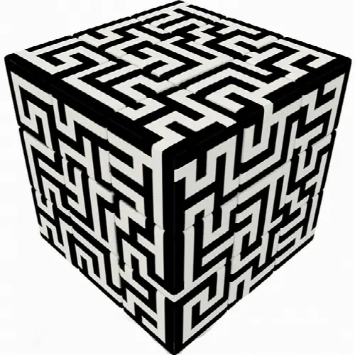 V-CUBE 3 Flat (3x3x3): Maze - Image 1