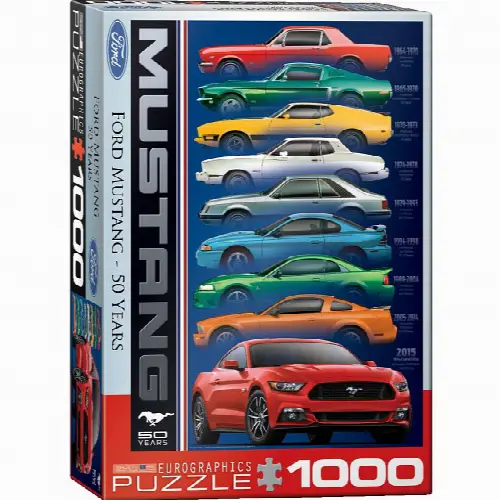 Ford Mustang - 50 Years | Jigsaw - Image 1