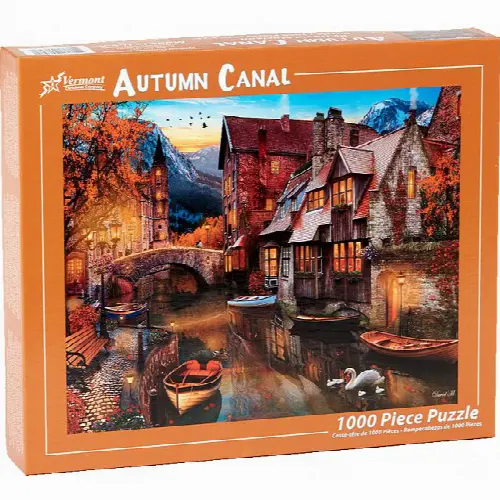 Autumn Canal | Jigsaw - Image 1
