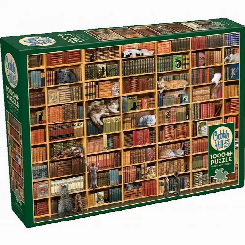 The Cat Library | Jigsaw - Image 1