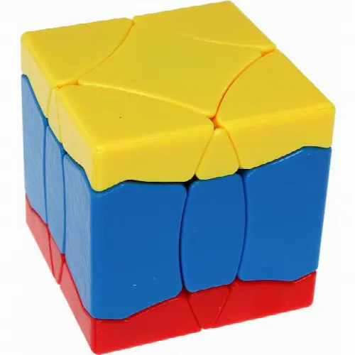 BaiNiaoChaoFeng Cube (Yellow-Blue-Red) - Stickerless - Image 1