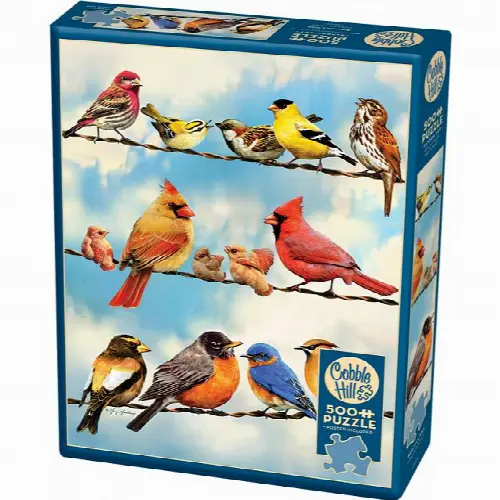 Birds On A Wire - Large Piece | Jigsaw - Image 1