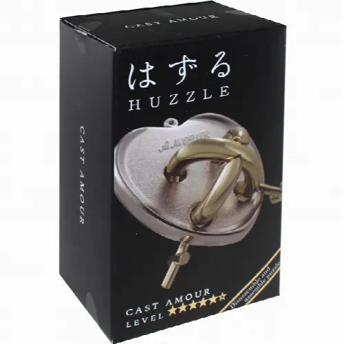 Hanayama Level 5 Cast Puzzle - Amour - Image 1