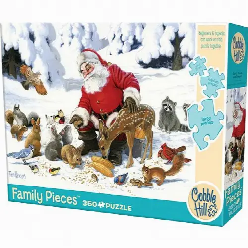 Santa Claus And Friends - Family Pieces Puzzle | Jigsaw - Image 1